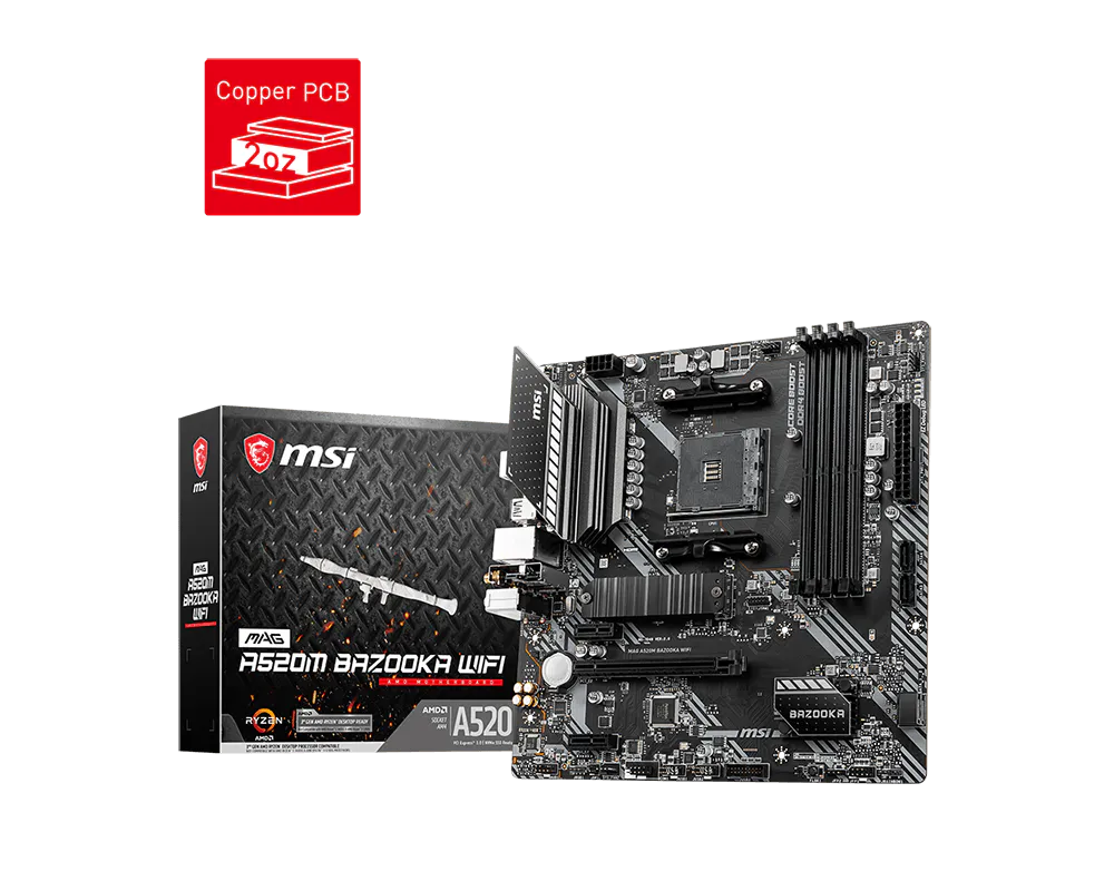 MSI MAG A520M BAZOOKA WIFI